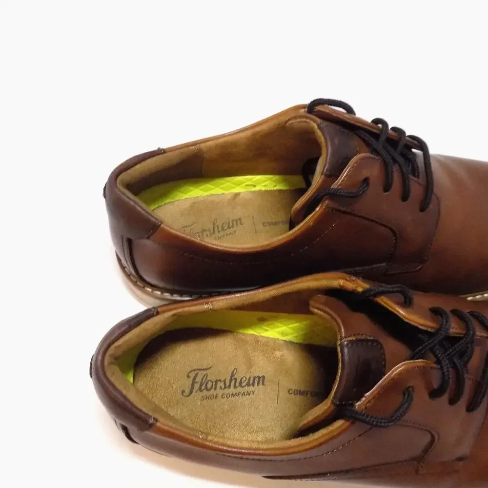Florsheim Shoe Company Norwalk Leather Oxford Men's Shoe- Size 12